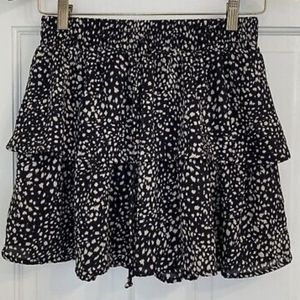 Francesca's Short Ruffle Skirt